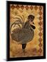 Rooster-Tina Nichols-Mounted Giclee Print