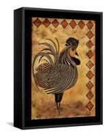 Rooster-Tina Nichols-Framed Stretched Canvas