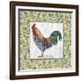 Rooster-Lisa Audit-Framed Giclee Print