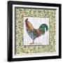 Rooster-Lisa Audit-Framed Giclee Print