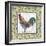 Rooster-Lisa Audit-Framed Giclee Print