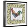 Rooster-Lisa Audit-Framed Giclee Print