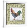 Rooster-Lisa Audit-Framed Giclee Print