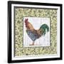 Rooster-Lisa Audit-Framed Giclee Print