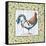 Rooster-Lisa Audit-Framed Stretched Canvas