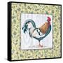 Rooster-Lisa Audit-Framed Stretched Canvas