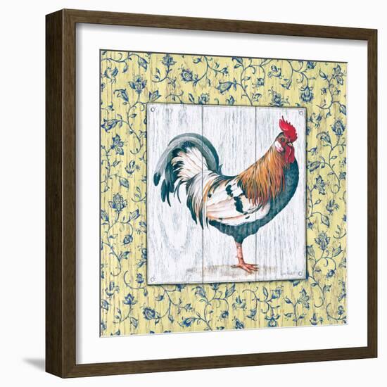 Rooster-Lisa Audit-Framed Giclee Print