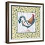 Rooster-Lisa Audit-Framed Giclee Print