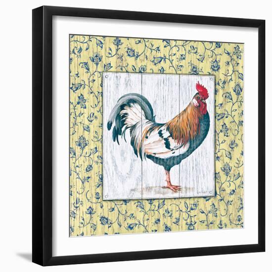 Rooster-Lisa Audit-Framed Giclee Print