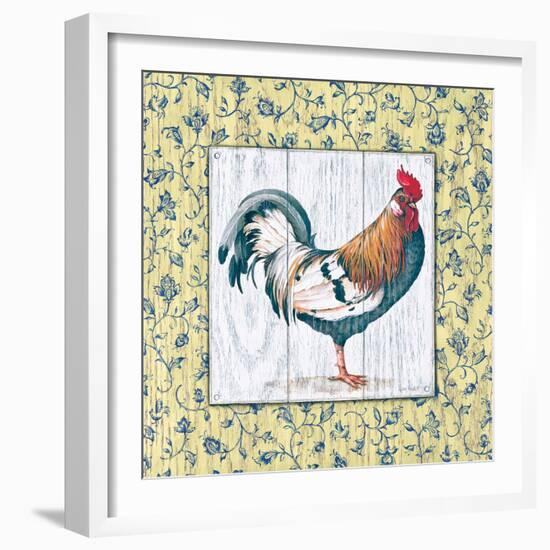 Rooster-Lisa Audit-Framed Giclee Print