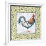 Rooster-Lisa Audit-Framed Giclee Print