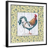 Rooster-Lisa Audit-Framed Giclee Print