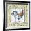 Rooster-Lisa Audit-Framed Giclee Print