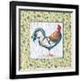 Rooster-Lisa Audit-Framed Giclee Print