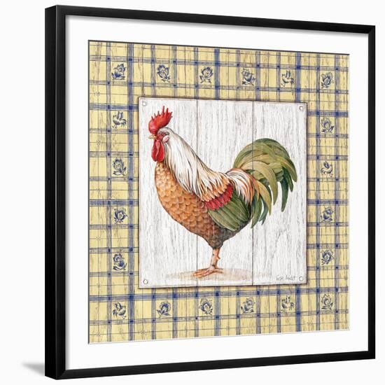 Rooster-Lisa Audit-Framed Giclee Print