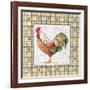 Rooster-Lisa Audit-Framed Giclee Print