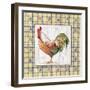 Rooster-Lisa Audit-Framed Giclee Print