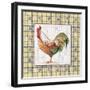 Rooster-Lisa Audit-Framed Giclee Print