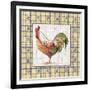 Rooster-Lisa Audit-Framed Giclee Print