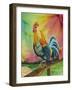 Rooster-Kestrel Michaud-Framed Giclee Print