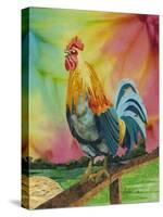 Rooster-Kestrel Michaud-Stretched Canvas