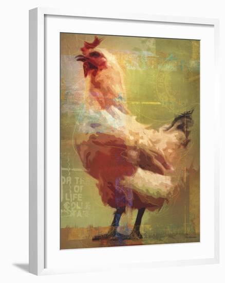 Rooster-Greg Simanson-Framed Giclee Print