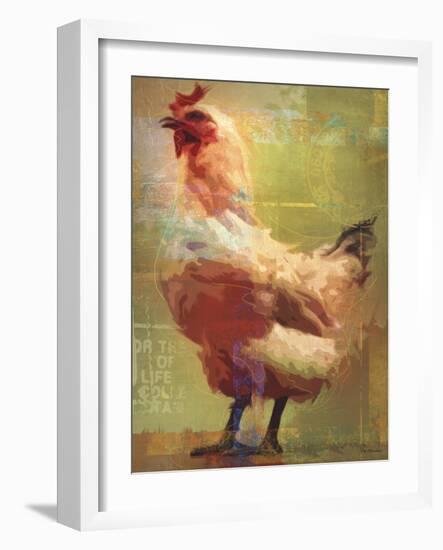 Rooster-Greg Simanson-Framed Giclee Print