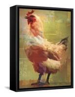 Rooster-Greg Simanson-Framed Stretched Canvas