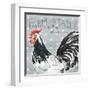 Roosters Call III-Daphne Brissonnet-Framed Art Print