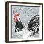 Roosters Call III-Daphne Brissonnet-Framed Art Print