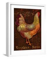 Roosters & Hens-Kate Ward Thacker-Framed Giclee Print