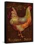 Roosters & Hens-Kate Ward Thacker-Framed Stretched Canvas