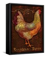Roosters & Hens-Kate Ward Thacker-Framed Stretched Canvas