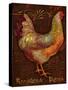 Roosters & Hens-Kate Ward Thacker-Stretched Canvas