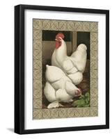 Roosters I-Cassel-Framed Art Print