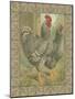 Roosters II-Cassel-Mounted Art Print