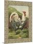 Roosters III-Cassel-Mounted Art Print