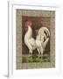 Roosters VI-Cassel-Framed Art Print