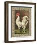 Roosters VI-Cassel-Framed Art Print