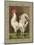 Roosters VI-Cassel-Mounted Art Print