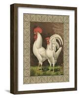 Roosters VI-Cassel-Framed Art Print