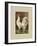 Roosters with Mat VI-Cassel-Framed Art Print