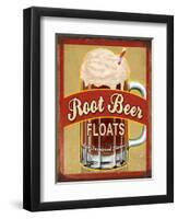 Root Beer Float-Retroplanet-Framed Premium Giclee Print