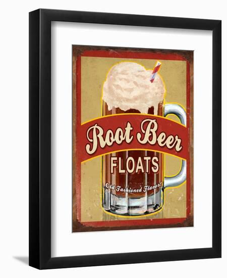 Root Beer Float-Retroplanet-Framed Premium Giclee Print