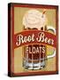 Root Beer Float-Retroplanet-Stretched Canvas