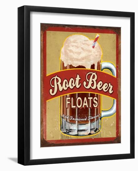 Root Beer Float-Retroplanet-Framed Giclee Print