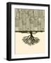 Root of the Big City.-RYGER-Framed Art Print