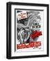 ROPE, (aka LA CORDE), French poster, from left: Farley Granger, James Stewart, 1948-null-Framed Art Print