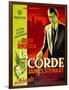 ROPE, (aka LA CORDE), French poster, James Stewart, Joan Chandler (bottom right), 1948-null-Framed Art Print