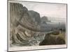 Rope Bridge Near the Lighthouse, Holyhead, c.1829-Thomas & William Daniell-Mounted Giclee Print